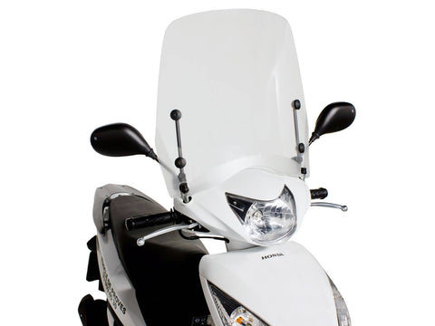 windshield Puig T.S. transparent / clear for Honda NSC Vision 50, 110 (11-14) PUIG MOTOVEIKALS 21