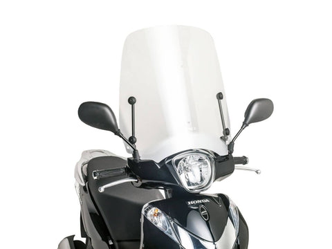 windshield Puig T.S. transparent / clear for Honda SH Mode 125 2014- PUIG MOTOVEIKALS 21