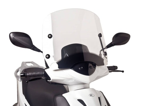 windshield Puig T.S. transparent / clear for Kymco Agility City, RS, DJ S 50, 125 (11-14) PUIG MOTOVEIKALS 21