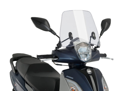 windshield Puig Trafic clear for SYM Symphony ST 125 LC 21-22 PUIG MOTOVEIKALS 21