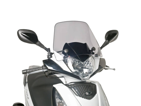 windshield Puig Trafic smoke for Kymco People GT 125i, 200i, 300i (10-14) PUIG MOTOVEIKALS 21