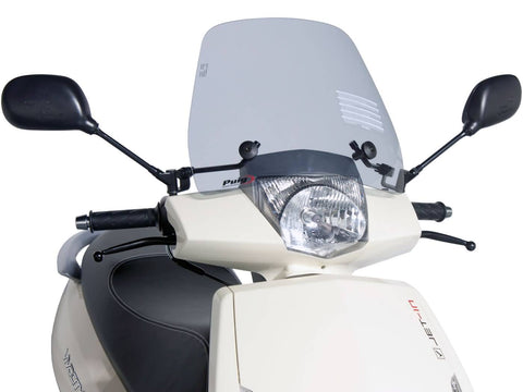 windshield Puig Trafic smoke for Peugeot Vivacity 50 (09-14) PUIG MOTOVEIKALS 21