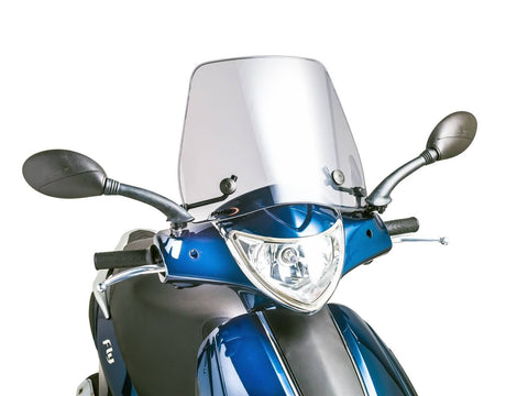windshield Puig Trafic smoke for Piaggio Fly 50 (05-14) PUIG MOTOVEIKALS 21