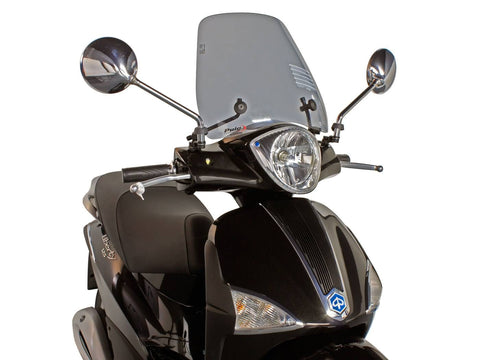 windshield Puig Trafic smoke for Piaggio Liberty 50, 125 (04-10) PUIG MOTOVEIKALS 21
