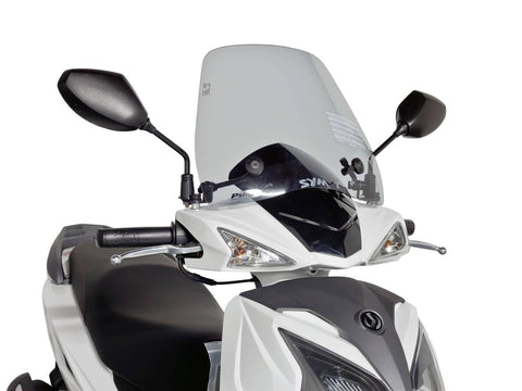 windshield Puig Trafic smoke for SYM Symphony SR 50, 125, 150 (11-14) PUIG MOTOVEIKALS 21