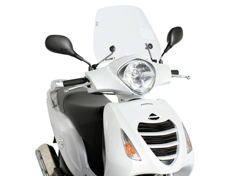 windshield Puig Trafic transparent / clear for Honda Passion 125 (06-14) PUIG MOTOVEIKALS 21