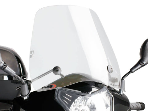 windshield Puig Trafic transparent / clear for Honda SH 125i, SH 150i, SH 300i PUIG MOTOVEIKALS 21