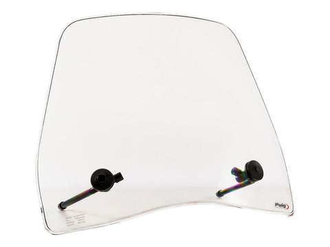 windshield Puig Trafic transparent / clear for Piaggio Liberty 50, 125 (11-14) PUIG MOTOVEIKALS 21
