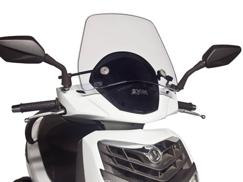 windshield Puig Trafic transparent / clear for SYM HD 200i EVO 08-14 PUIG MOTOVEIKALS 21