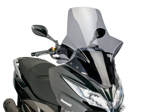 windshield Puig V-Tech Line Touring dark smoke for Kawasaki J300 PUIG MOTOVEIKALS 21