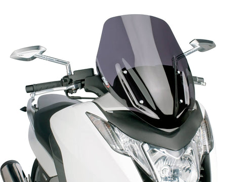 windshield Puig V-Tech Sport dark smoke for Honda Integra NC700, NC750 PUIG MOTOVEIKALS 21