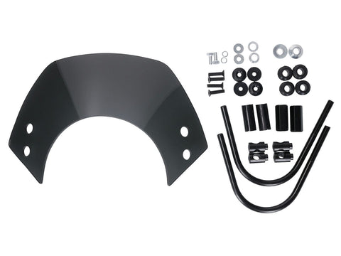 windshield short tinted w/ bracket for Vespa GT, GTS 101 OCTANE MOTOVEIKALS 21