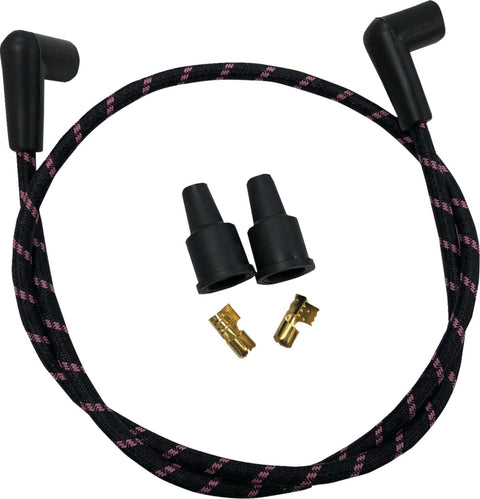 Wires Blk/Pnk Braid DRAG SPECIALTIES DRAG SPECIALTIES MOTOVEIKALS 21