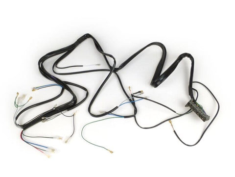 Wiring loom -BGM ORIGINAL- Vespa PX EFL (German models), 1984-1997, without battery, with DC horn, horn rectifier, stator plate with 5 wires BGM ORIGINAL MOTOVEIKALS 21