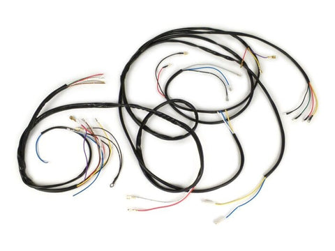 Wiring loom -BGM ORIGINAL- Vespa Rally200 Electronic (German versions) with battery, indicator and ignition lock BGM ORIGINAL MOTOVEIKALS 21
