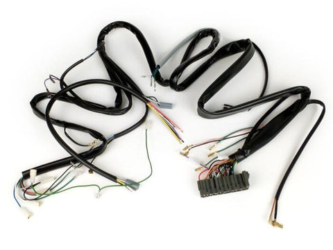 Wiring loom -VESPA- Vespa PK 50 XL (V5X3T000001-V5X3T185557) - models with indicators, tool box, electronic iginton, without electric starter BGM ORIGINAL MOTOVEIKALS 21