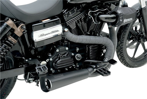 Wrap Exh 2"X25' Blk W/Tie DRAG SPECIALTIES DRAG SPECIALTIES MOTOVEIKALS 21