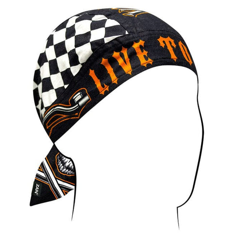 ZANheadgear Flydanna® Cotton Ride to Live ZAN HEADGEAR MOTOVEIKALS 21