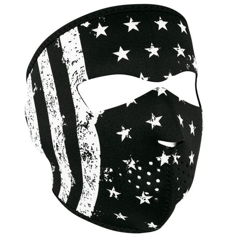 ZANheadgear Full Mask Neoprene Vintage Flag ZAN HEADGEAR MOTOVEIKALS 21