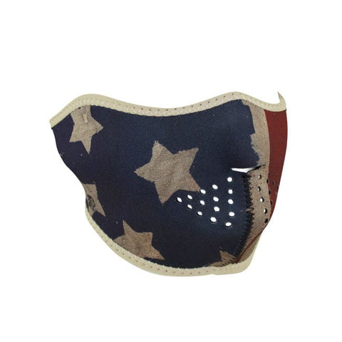 ZANheadgear Half Mask neoprene patriot ZAN HEADGEAR MOTOVEIKALS 21