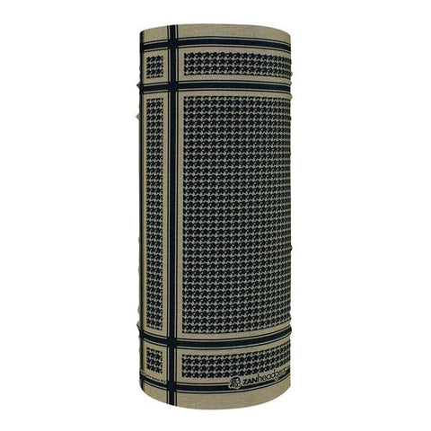 ZANheadgear Motley Tube polyester houndstooth coyote tan ZAN HEADGEAR MOTOVEIKALS 21
