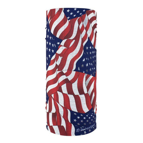 ZANheadgear Motley Tube polyester wavy american flag ZAN HEADGEAR MOTOVEIKALS 21