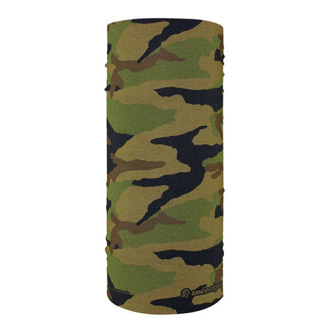 ZANheadgear Motley Tube polyester woodland camo ZAN HEADGEAR MOTOVEIKALS 21