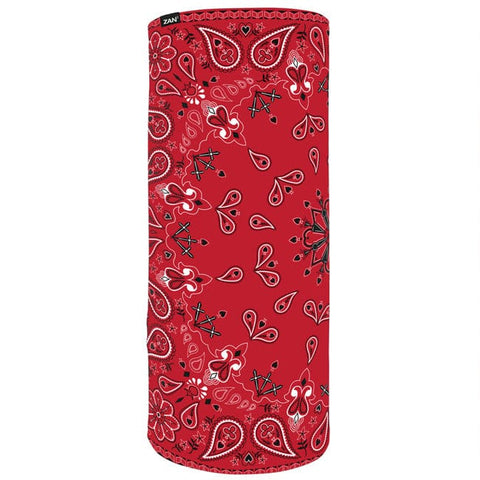 ZANheadgear Motley Tube® Sportflex® UPF50+ Series Red Paisle ZAN HEADGEAR MOTOVEIKALS 21