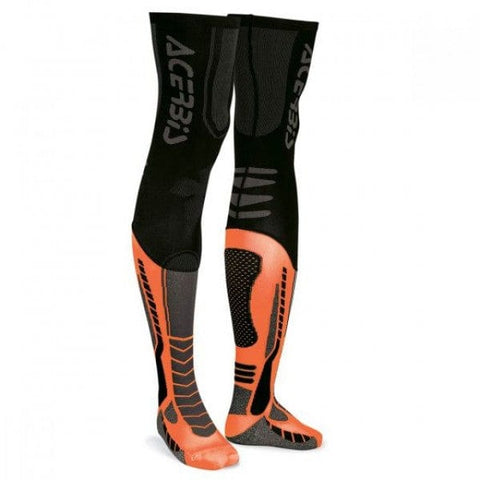 Zeķes ACERBIS zem ceļu sargiem X-LEG PRO black/orange XXL MOTOVEIKALS 21 MOTOVEIKALS 21