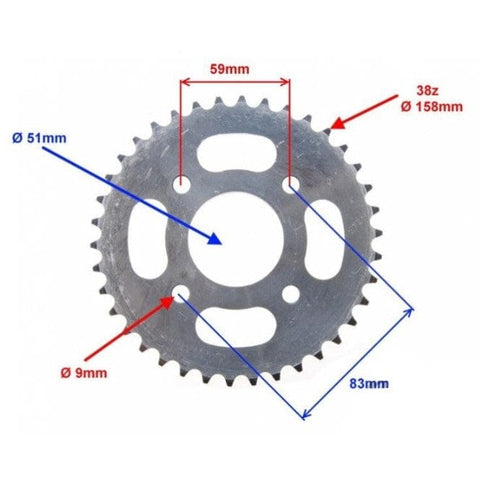 Zobrats aizmugures 420/38 REPLICA MOTOVEIKALS 21