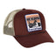 13 1/2 Keep On Chopping trucker cap brown/khaki 13 AND A HALF COMPANY MOTOVEIKALS 21