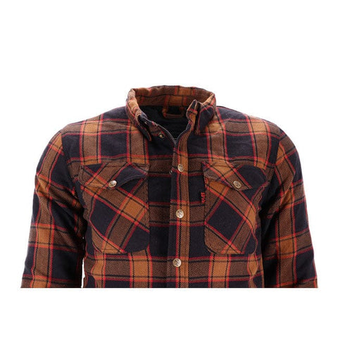 13 1/2 Long Run shirt brown/black 13 AND A HALF COMPANY MOTOVEIKALS 21