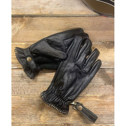 13 1/2 Loud Ride gloves black 13 AND A HALF COMPANY MOTOVEIKALS 21