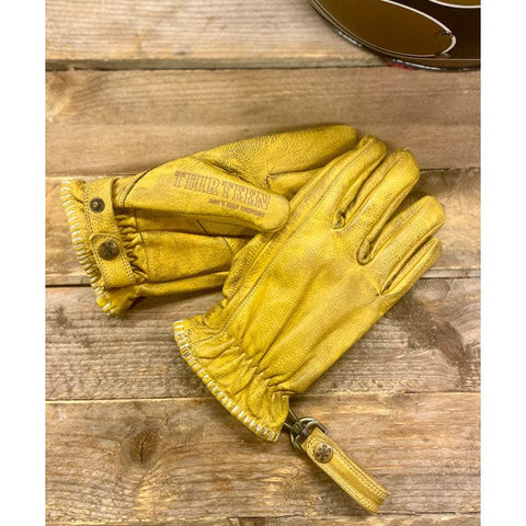13 1/2 Loud Ride gloves yellow 13 AND A HALF COMPANY MOTOVEIKALS 21