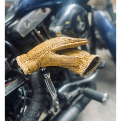 13 1/2 Loud Ride gloves yellow 13 AND A HALF COMPANY MOTOVEIKALS 21