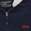 13 1/2 Outlaw half-zip sweater navy/offwhite 13 AND A HALF COMPANY MOTOVEIKALS 21