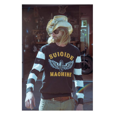 13 1/2 Outlaw Suicide Machine Sweater 13 AND A HALF COMPANY MOTOVEIKALS 21