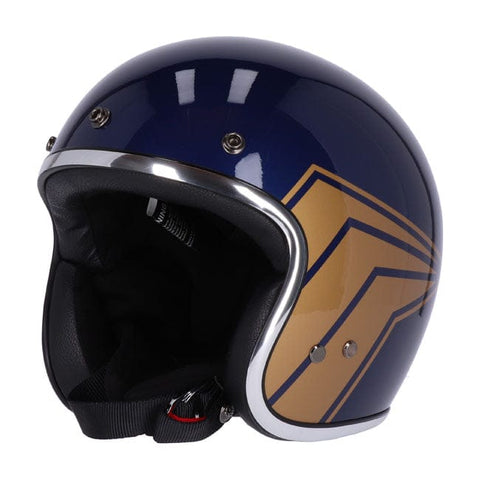 13 1/2 Skull bucket helmet crash blue 13 AND A HALF COMPANY MOTOVEIKALS 21