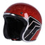 13 1/2 Skull bucket helmet flake amber 13 AND A HALF COMPANY MOTOVEIKALS 21