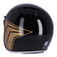 13 1/2 Skull bucket helmet gloss black 13 AND A HALF COMPANY MOTOVEIKALS 21
