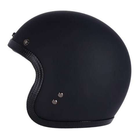 13 1/2 Skull bucket helmet matt black 13 AND A HALF COMPANY MOTOVEIKALS 21