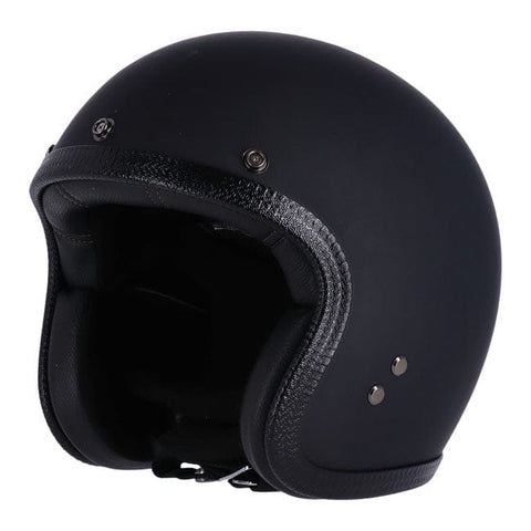13 1/2 Skull bucket helmet matt black 13 AND A HALF COMPANY MOTOVEIKALS 21