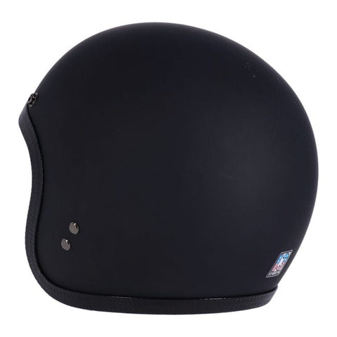 13 1/2 Skull bucket helmet matt black 13 AND A HALF COMPANY MOTOVEIKALS 21