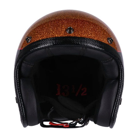 13 1/2 Skull bucket helmet Superior metal flake 13 AND A HALF COMPANY MOTOVEIKALS 21
