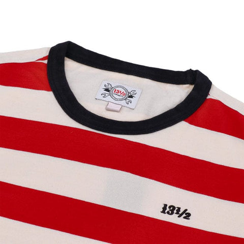 13 1/2 TSR long sleeve red/white 13 AND A HALF COMPANY MOTOVEIKALS 21