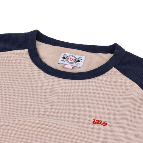 13 1/2 Waffle jersey sand/navy 13 AND A HALF COMPANY MOTOVEIKALS 21