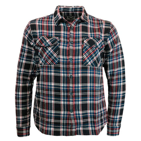 13 1/2 Woodland check shirt navy/red 13 AND A HALF COMPANY MOTOVEIKALS 21