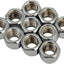 3/8-16 Chr Nylon Nut DRAG SPECIALTIES DRAG SPECIALTIES MOTOVEIKALS 21