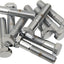 3/8-24 X 2 Chrome Hex Hd DRAG SPECIALTIES DRAG SPECIALTIES MOTOVEIKALS 21