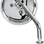 3"Round Mirror Adj Stem DRAG SPECIALTIES DRAG SPECIALTIES MOTOVEIKALS 21